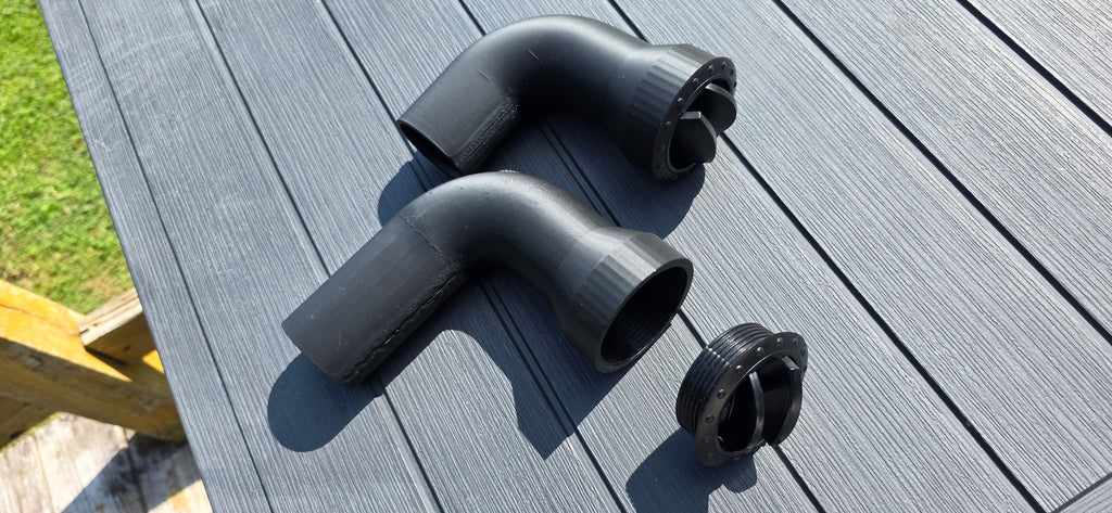 CFMoto U10 XL Pro Highland AC Heat Lower Vents Adjustable