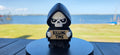 Halloween With Attitude Grim Reaper with Sign